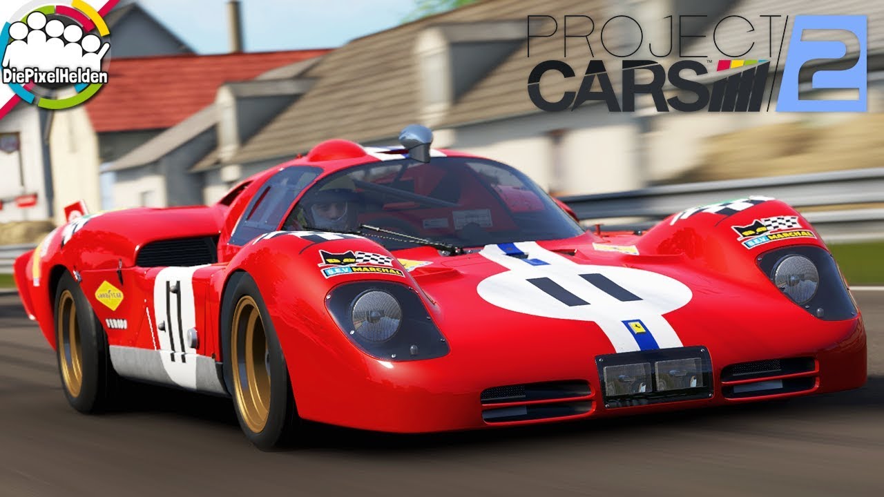 PROJECT CARS 2 - Ferrari 512 S CL @ Le Mans (Classic 24h) - Le Mans Pack- Let's Play Project CARS 2