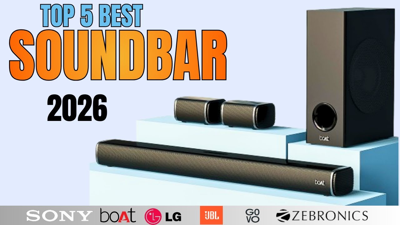[NEW] Top 5 Best Soundbars in 2026 | Best Soundbar under 10000 in India 2026 | Dolby Soundbar