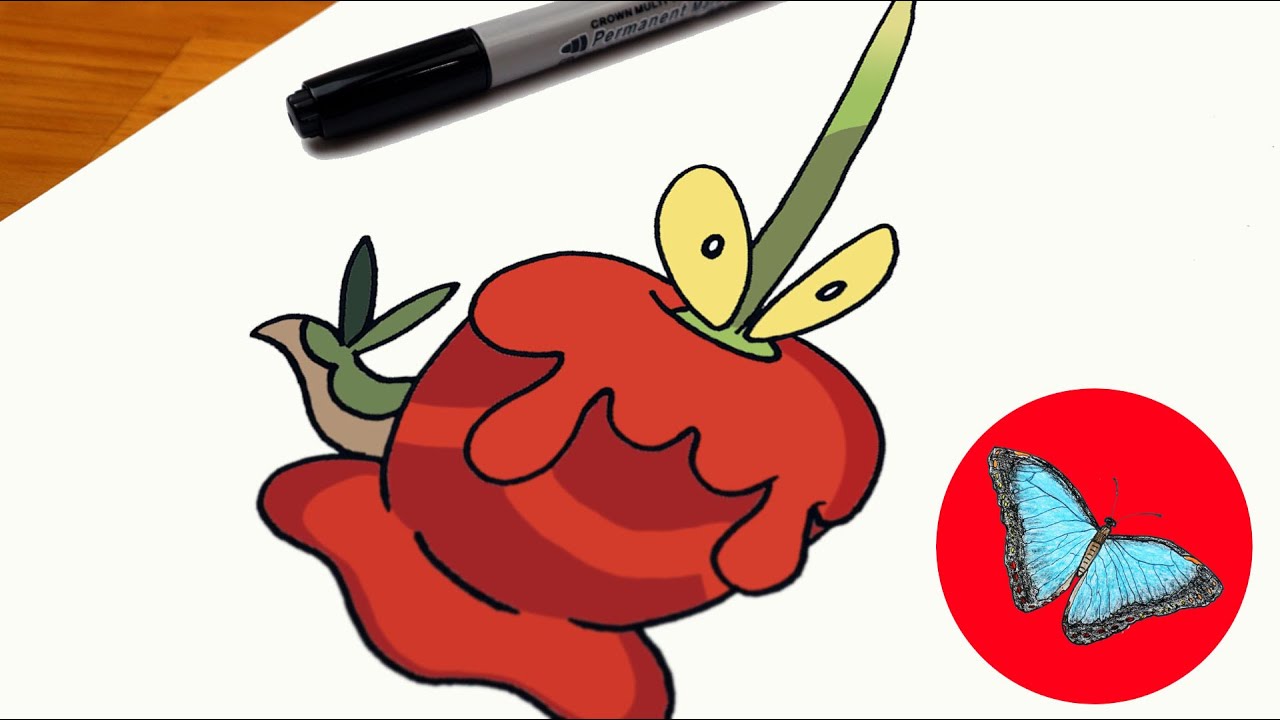 How To Draw Pokemon - Dipplin