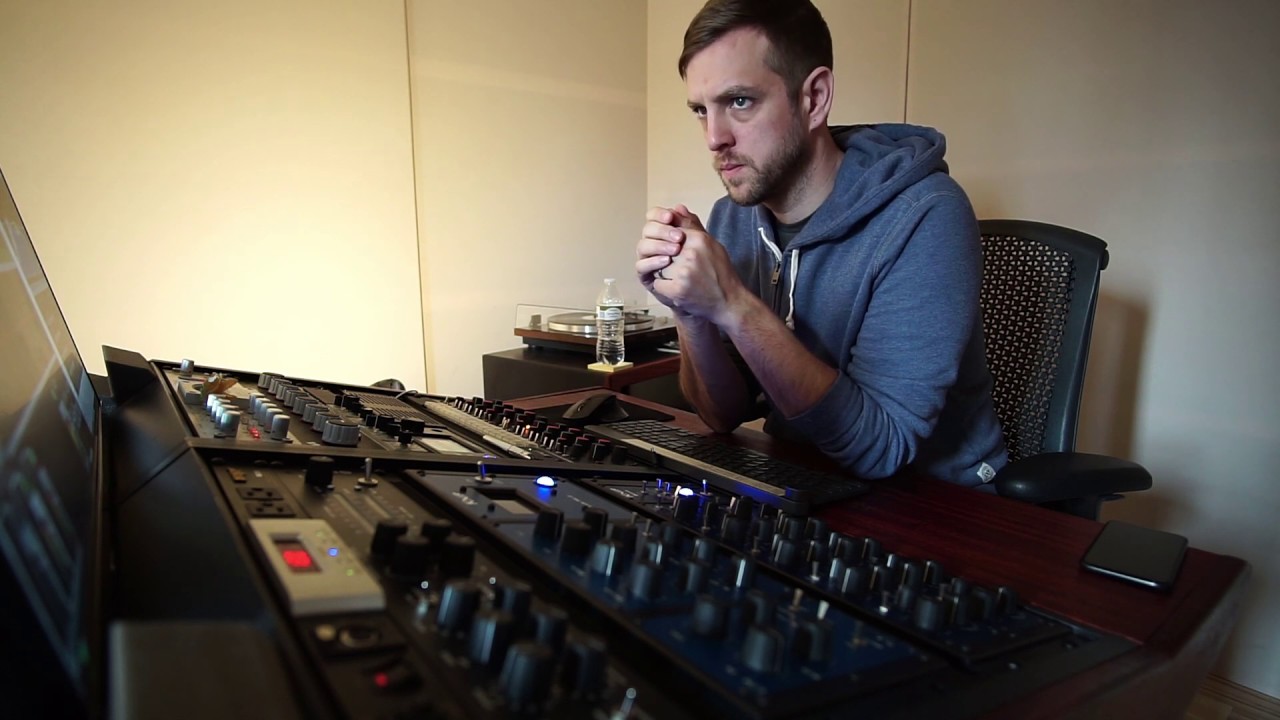 Mike from Rogue Planet mastering Death Tribe's debut album