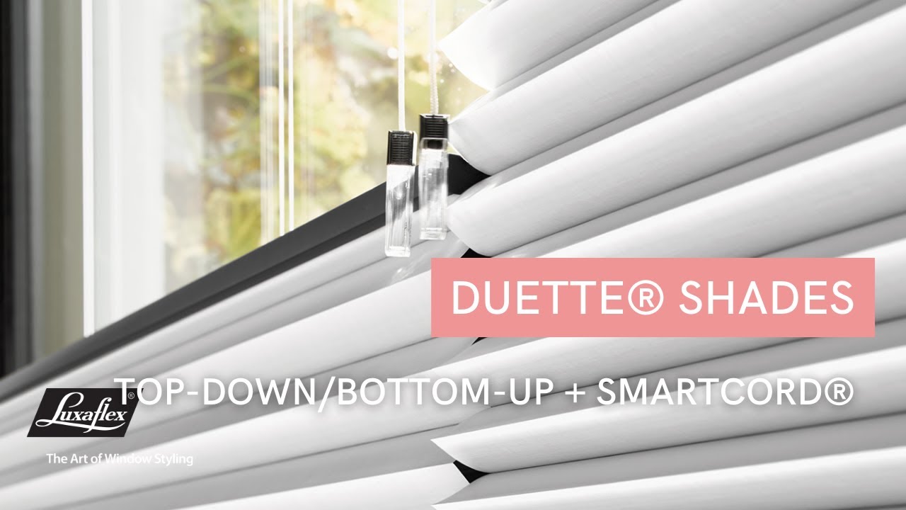 Luxaflex® Duette® Shades Top-Down/Bottom-Up met SmartCord®