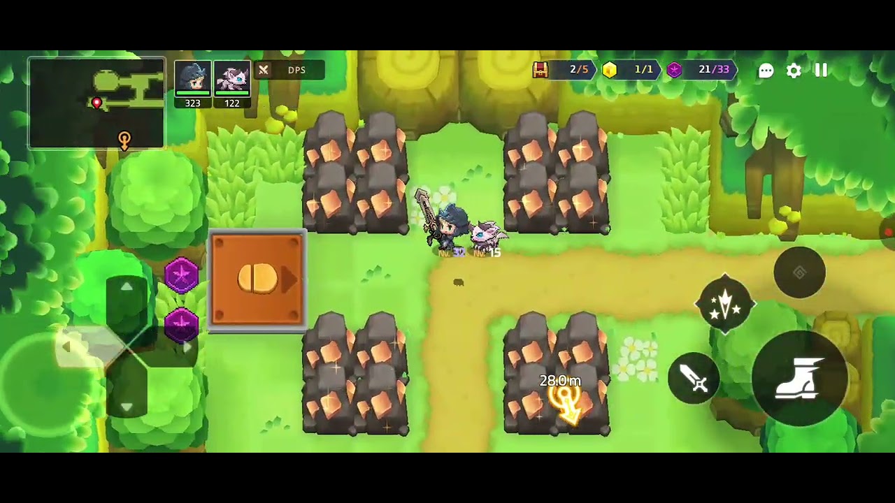 Siguiendo jugando guardian tales 