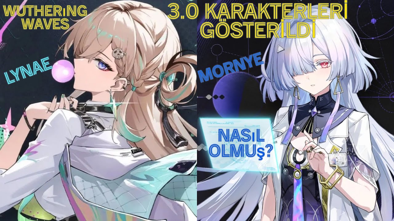 Wuthering Waves 3.0 karakterleri gösterildi Mornye ve Lynae oynanışı I Mornye - Lynae gameplay