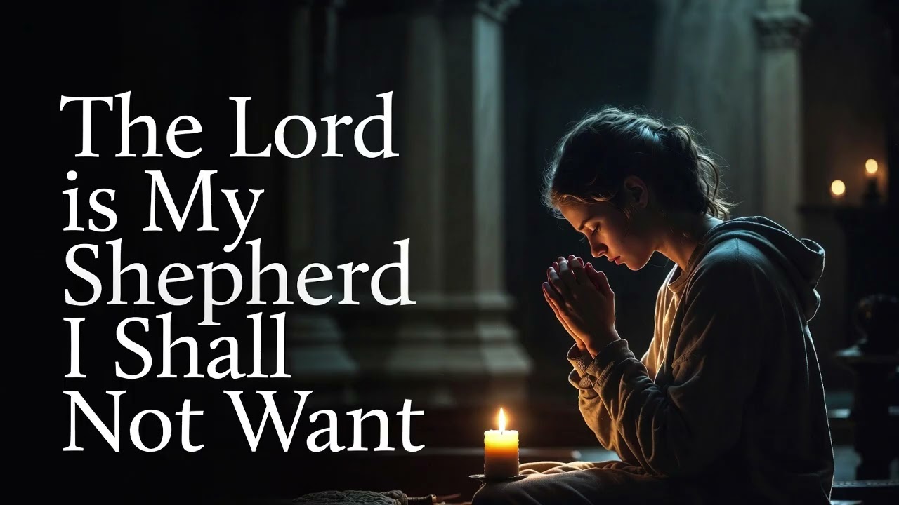 Psalm 23 English Song - The Lord is My Shepherd | Deep Comfort in Trials (Heart-Touching Performance