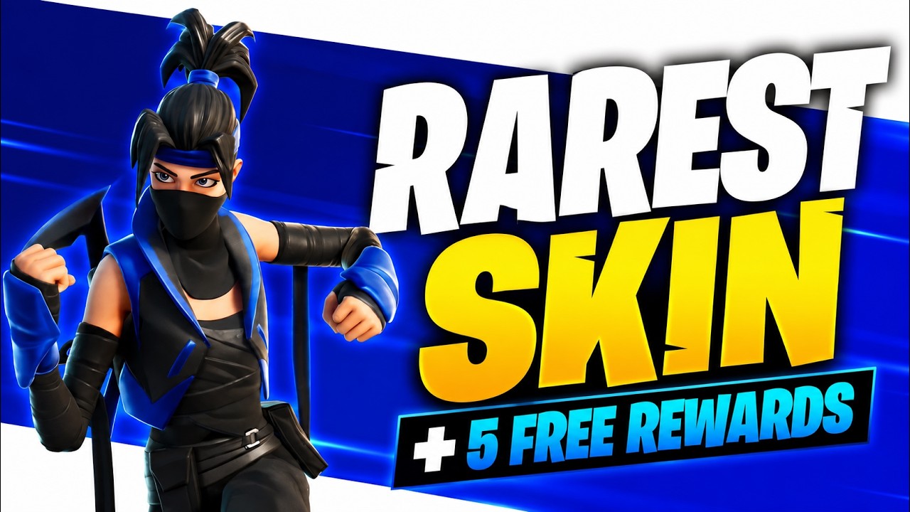 You Can Get 5 FREE Rewards + The RAREST Skin In Fortnite... Here's How!