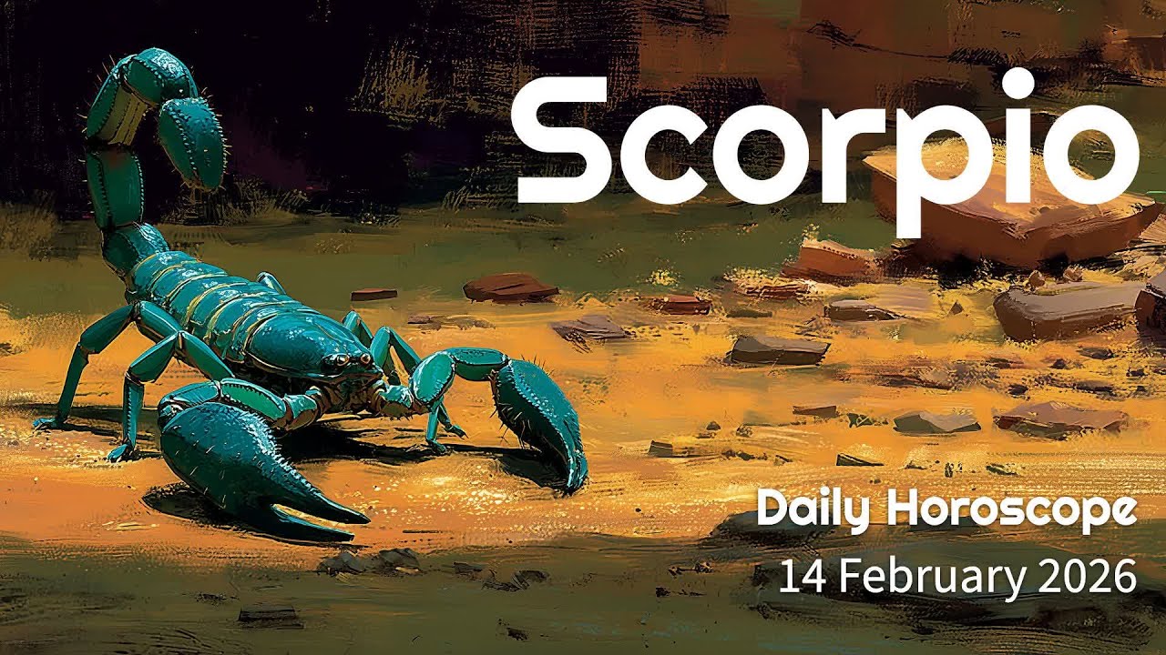 Scorpio Daily Horoscope &ndash; 14 February 2026