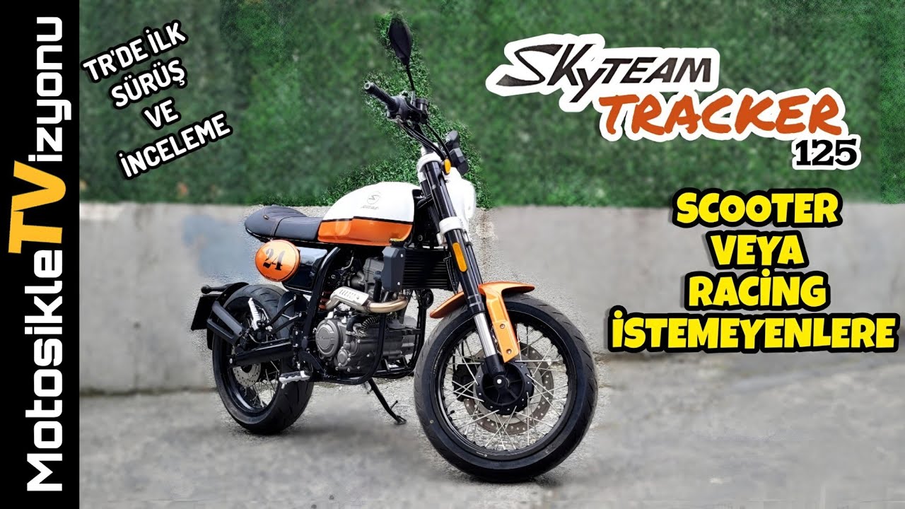 Skyteam Tracker 125 | Tarz Bir Başlangıç İsteyenlere | Motosiklet Vizyonu