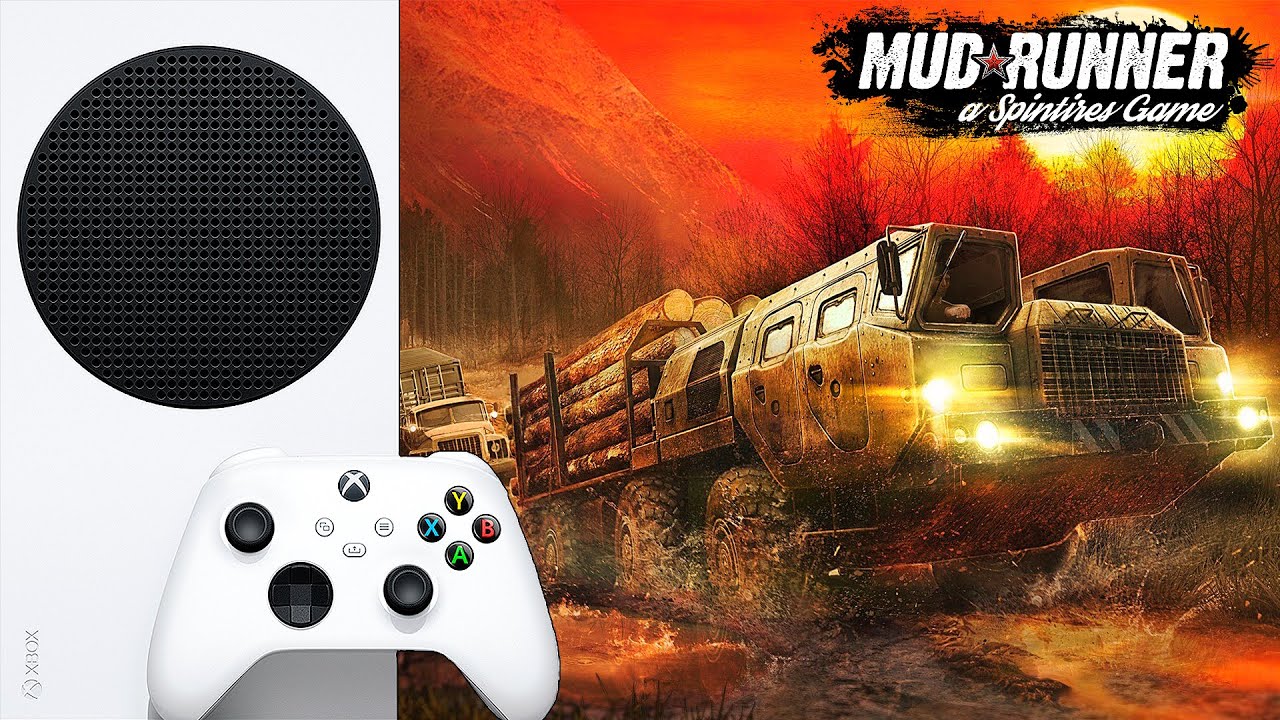 MudRunner ДЛЯ ЛЮБИТЕЛЕЙ МЕСИТЬ ГЛИНУ Xbox Series S 1080p 60 FPS
