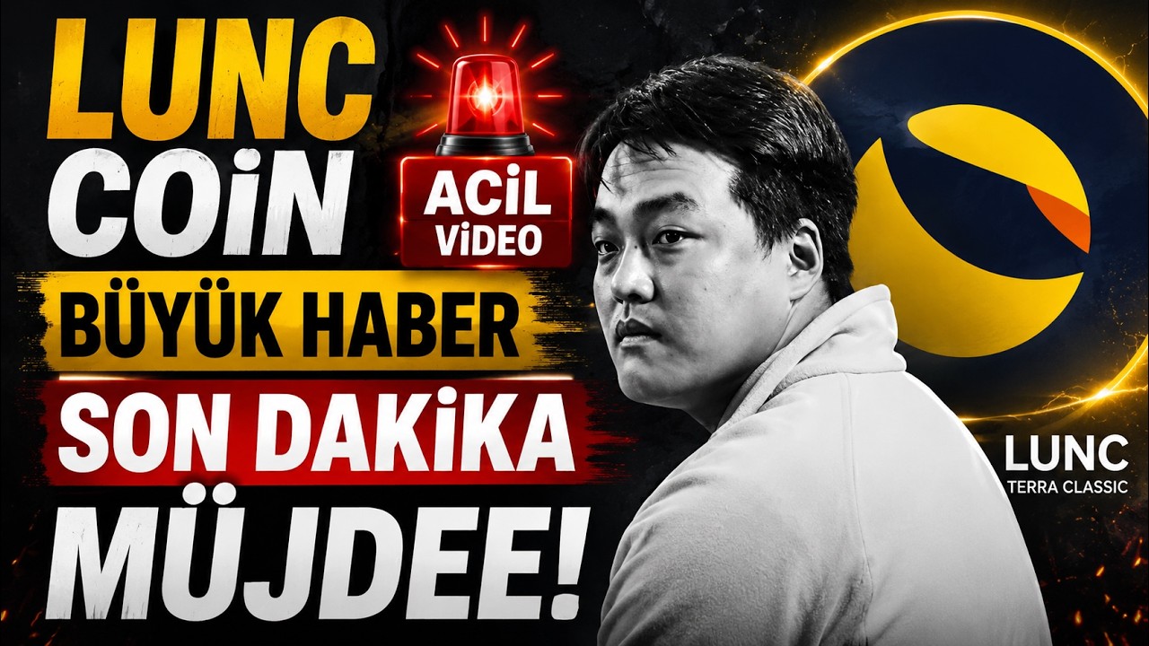 LUNC COİN SON DAKİKA -- M&Uuml;JDE HABER GELDİ-- ACİL VİDEO 🚀🚀 #lunc #luna #Lunch