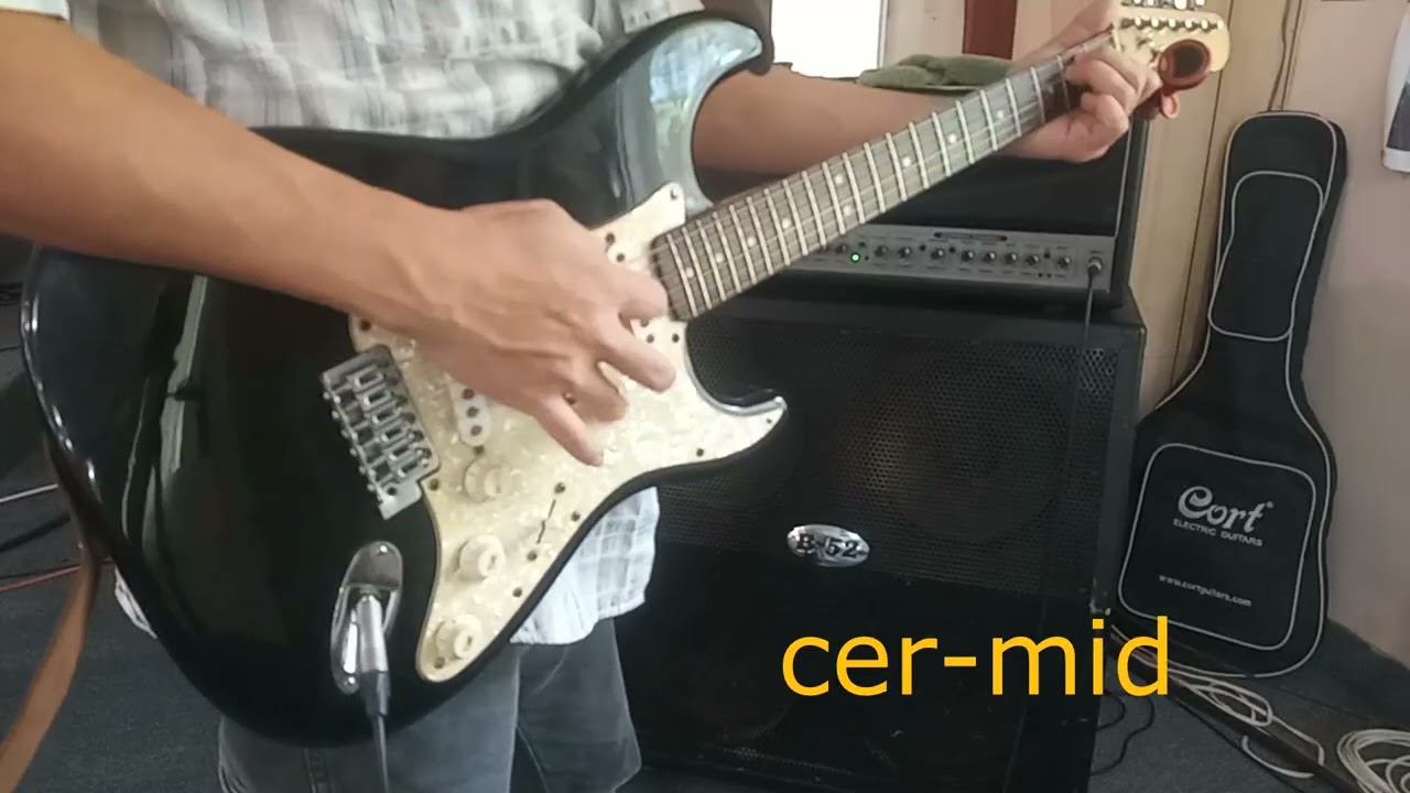 Single Coil Pickup for Stratocaster (SSS) Ceramic and Alnico 5 Comparison