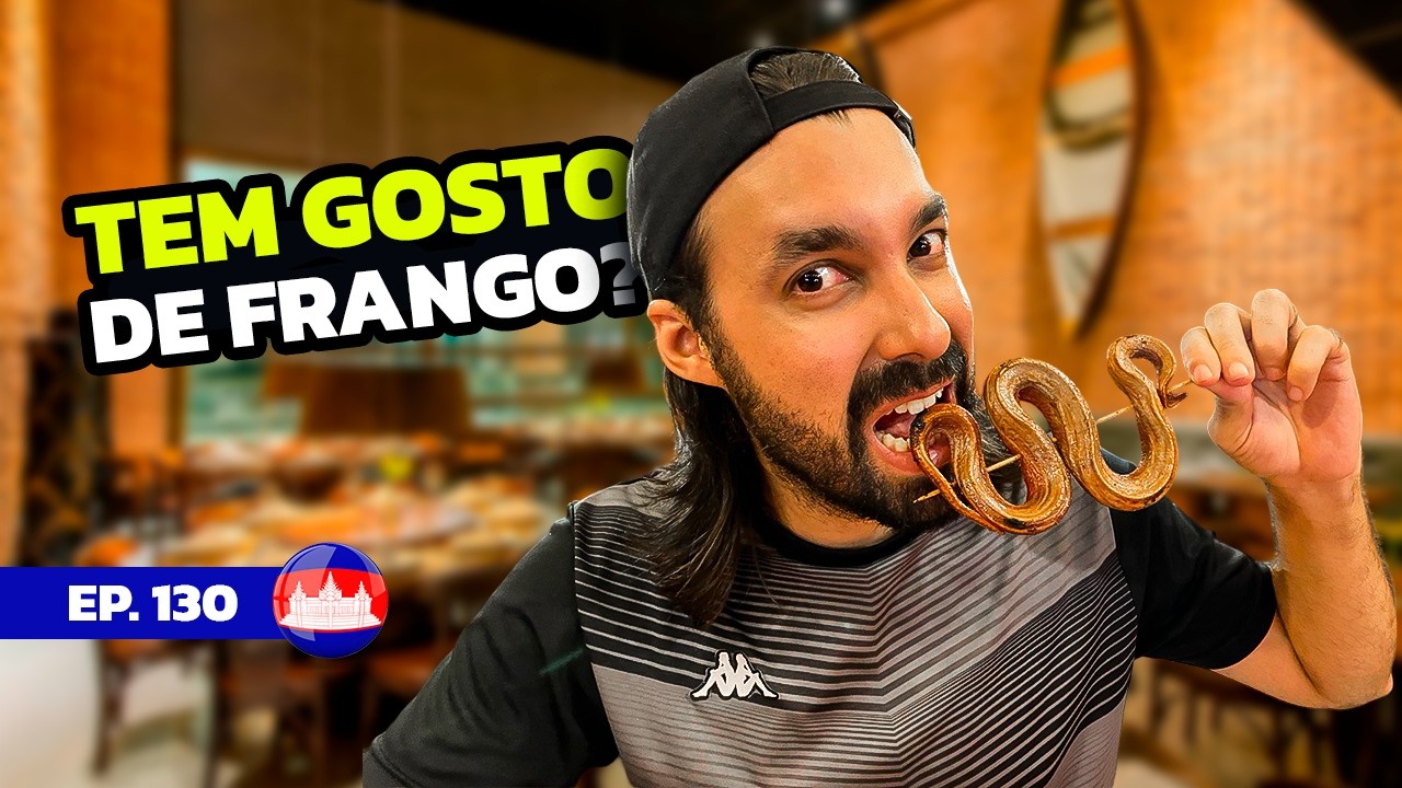 AS COMIDAS MAIS EXÓTICAS DO CAMBOJA | #130