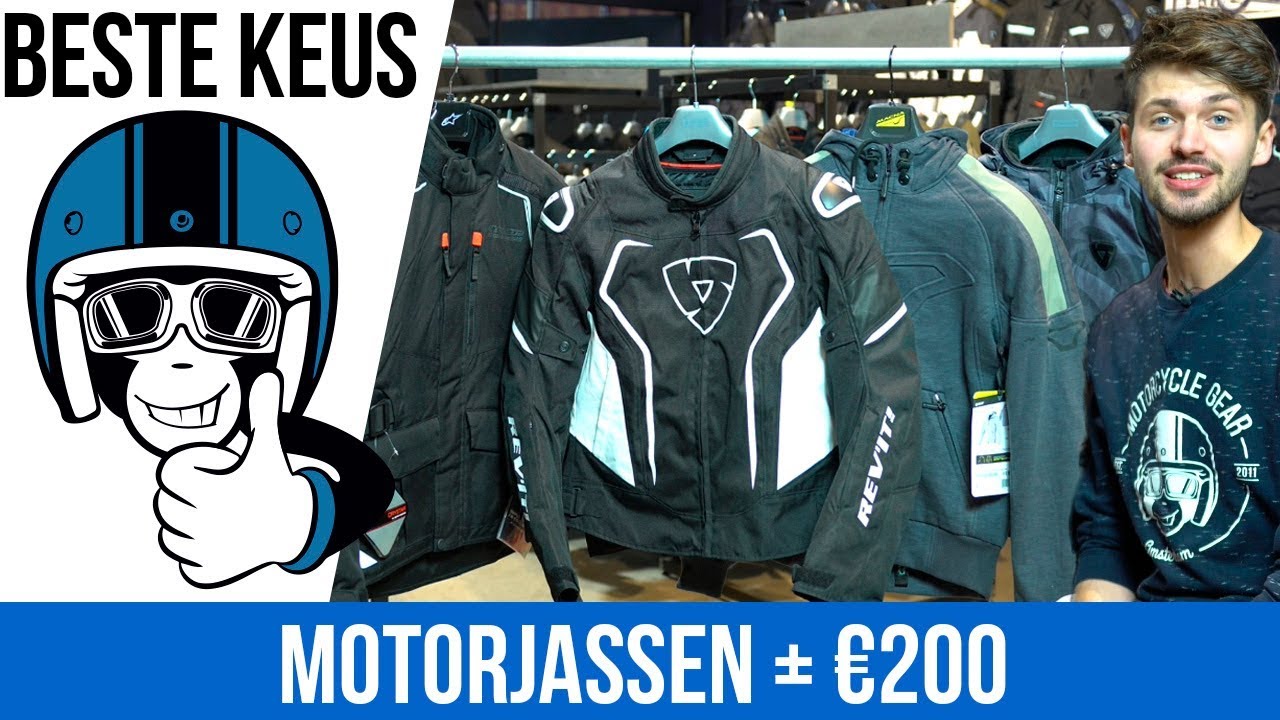 Top 5 motorjassen rond de 200 euro | Voordeelhelmen.nl