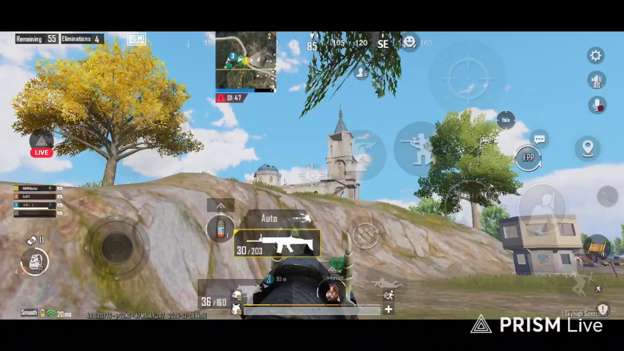 Live streaming of MAMBA GAMING
