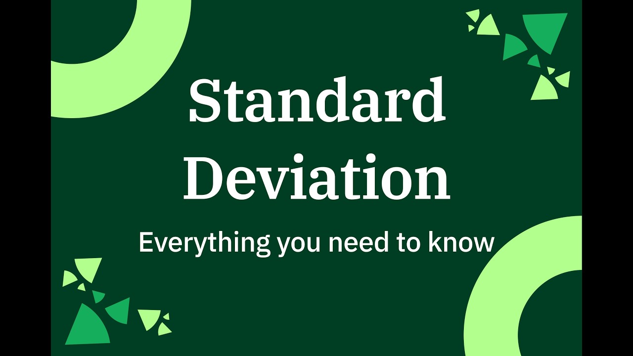 الانحراف المعيياري