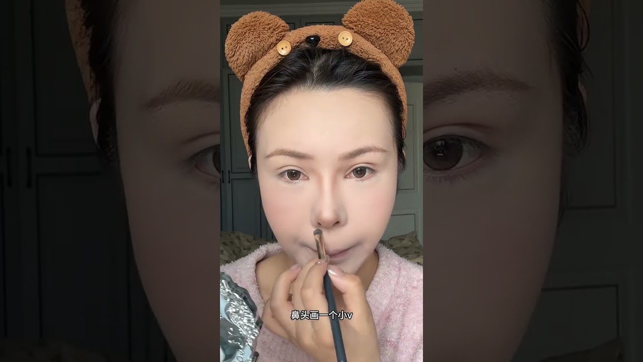 3-minute makeup tutorial. Look natural on camera #Makeup Instructor#Let me show you my