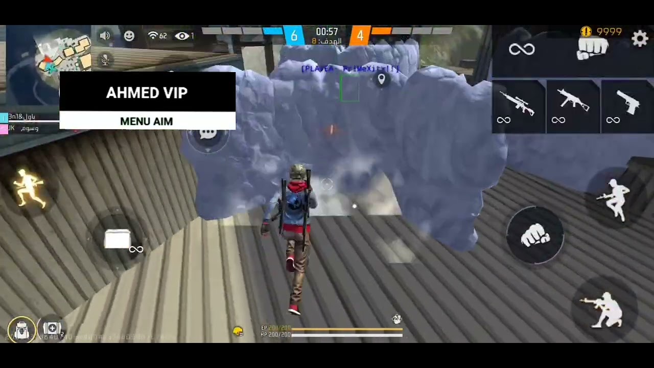 تحميل اقو هكر فري فاير🔥بدون بند بدون بلاك ليست💔على حسابك أساسي✅AIMBOT 3D PANEL AHMED VIP✅🎁