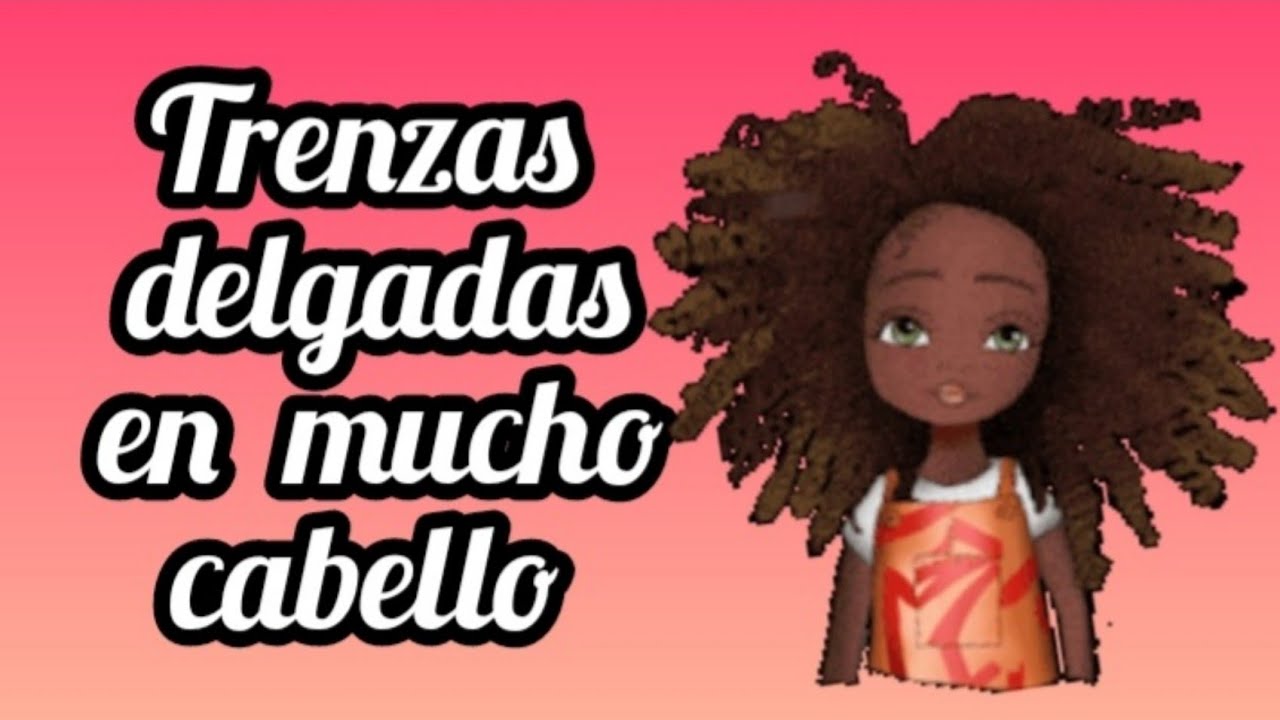 COMO HACER TRENZAS DELGADAS TENIENDO MUCHO CABELLO?/TRENZAS BOXEADORAS PARA NIÑAS 👧🏻