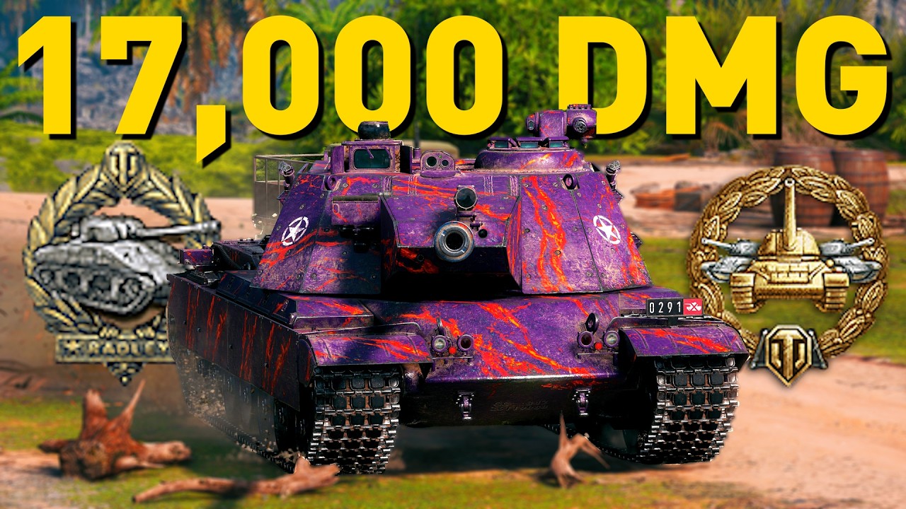 INSANE 17,000 DAMAGE in World of Tanks!