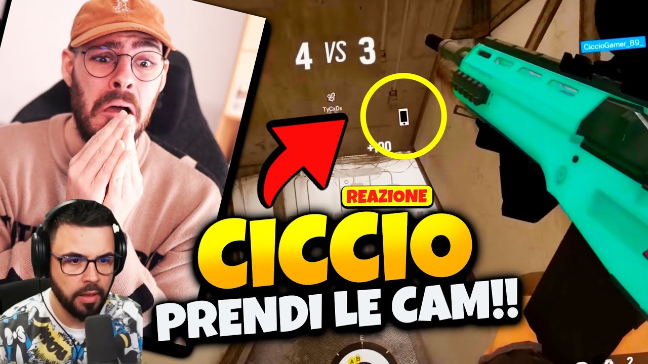 REAGIAMO A CICCIO CON DOKKAEBI!! - Rainbow Six Siege ITA Reazione