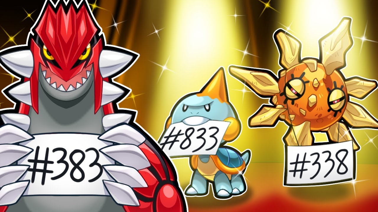 Choose Your Starter Pokemon, Then SWAP Their Number!