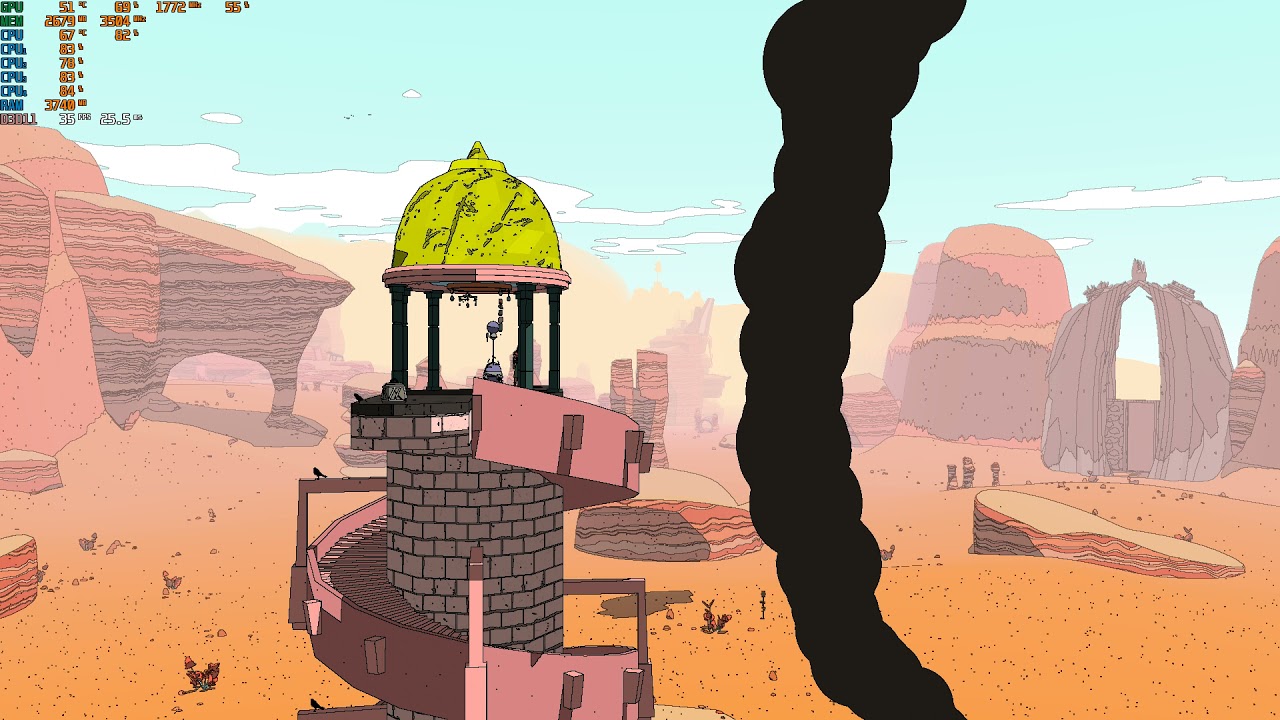 Sable ⬗ Benchmark Phenom x4 955 + GTX 1050 ti 😲