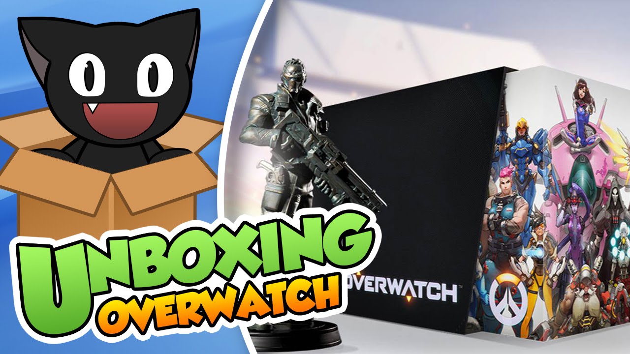 Unboxing Overwatch Edici&oacute;n coleccionista (PS4) Origin Collector Edition