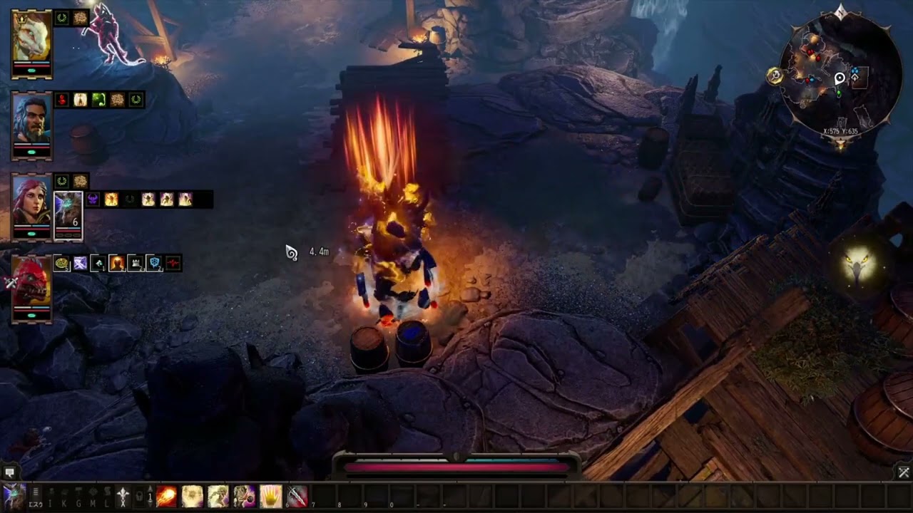 [Divinity Original Sin2]4章 レッカーの洞窟最奥 モーダス戦[DOS2]