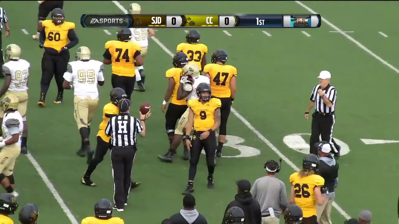 San Joaquin Delta vs Chabot College Football LIVE 9/15/18