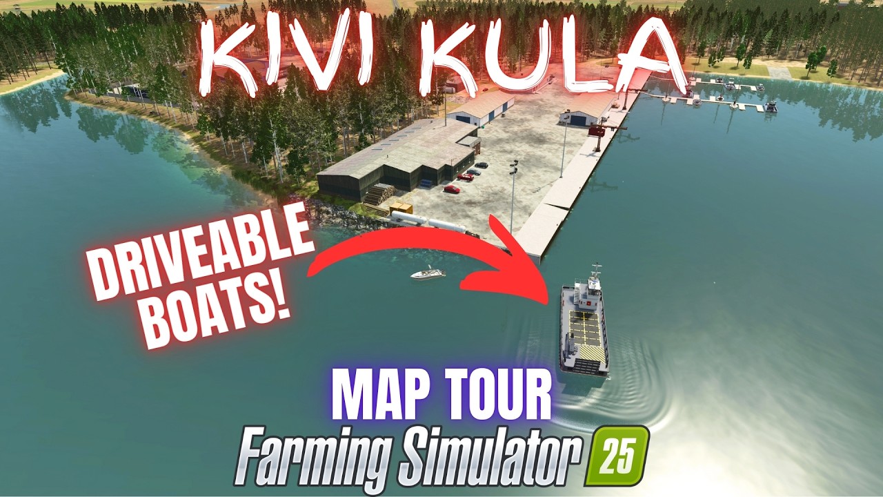 KIVI KULA - Обзор карты - Farming Simulator 25