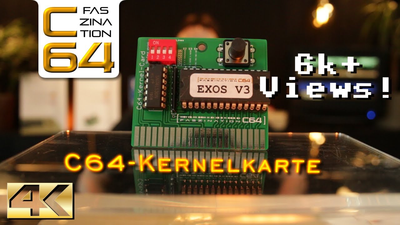 🕹️ Externes Kernel am Commodore 64, bis zu acht Kernels schaltbar 