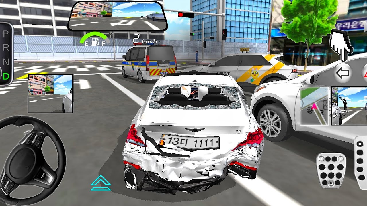 Old kia Car Servising || 3D Driving Class Gameplay #gameplay​ #games​