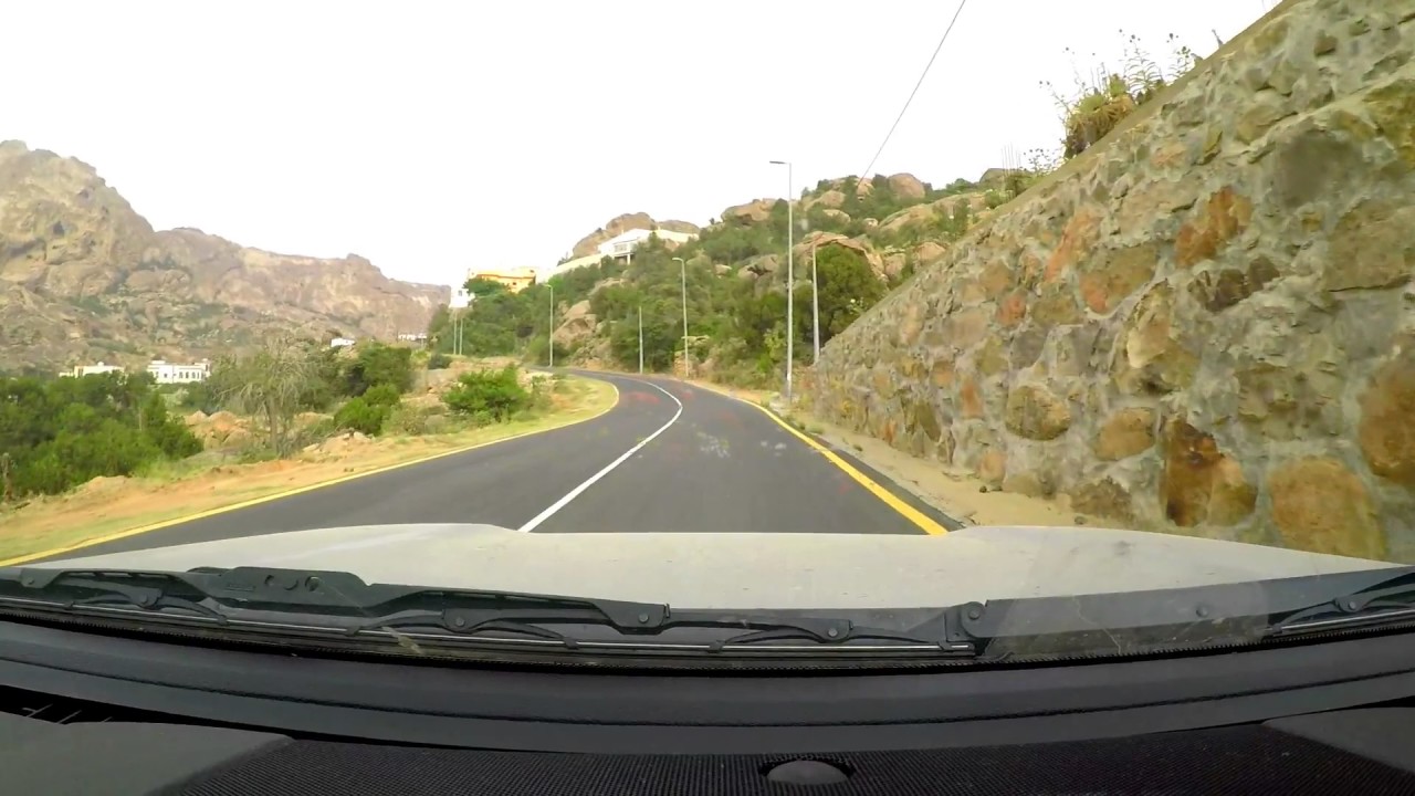 طريق منعاء ( تنومة ) 1438 تصوير GoPro