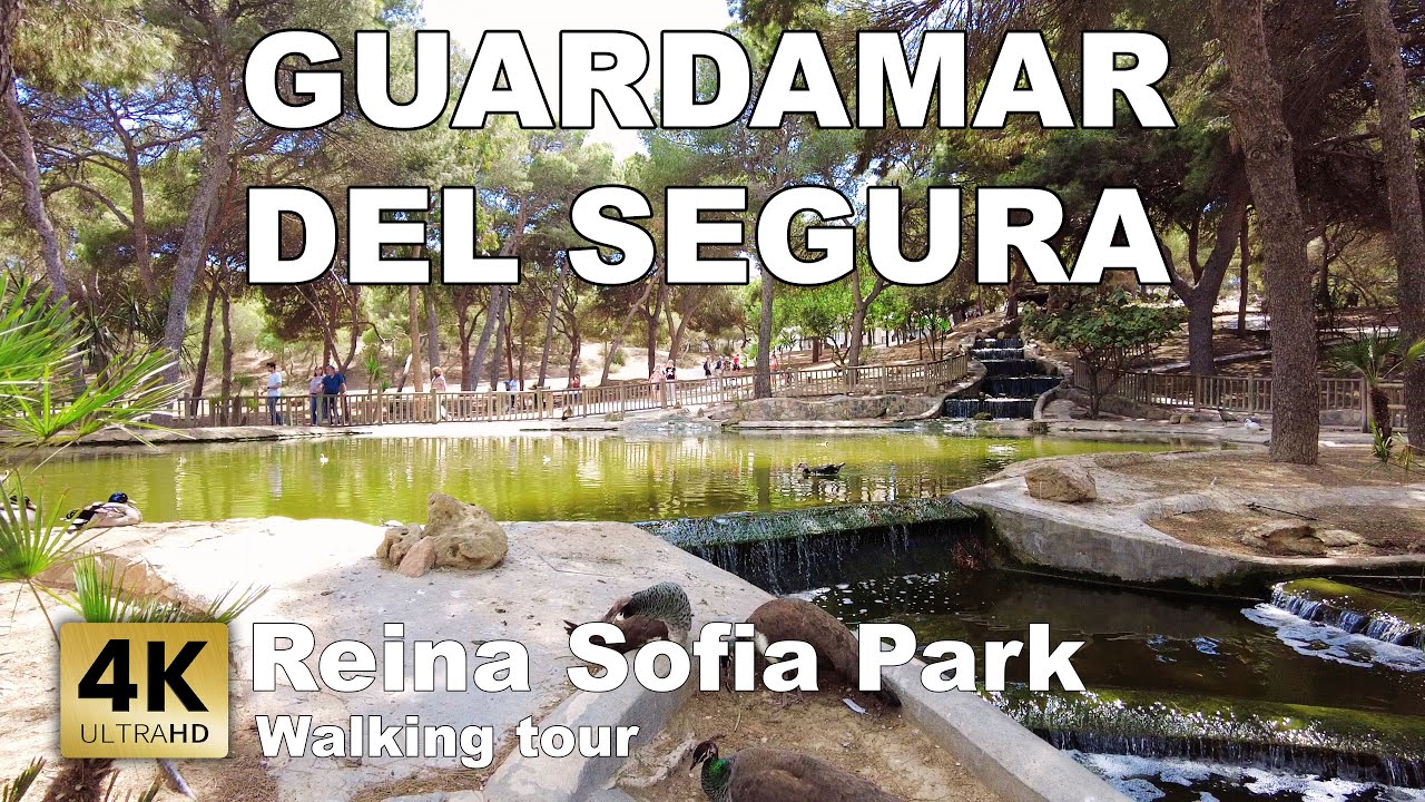 Reina Sofia Park - Guardamar Del Segura, Spain | Costa Blanca - Walking tour 2023 [4k 60 fps]