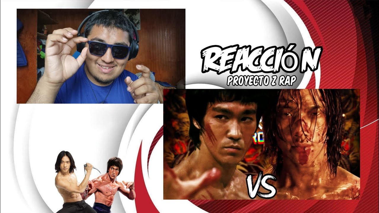 Bruce lee vs Raizo. Épicas Batallas de Rapde ProyectoWisma | ft. fredtrp. Reacción