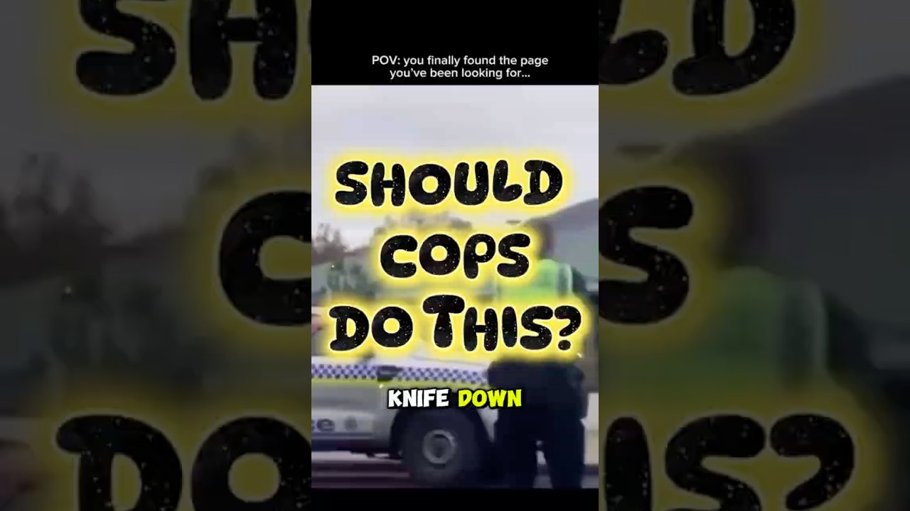 Должны ли полицейские так поступать? 👮🏾👮🏻‍♂️🍩 