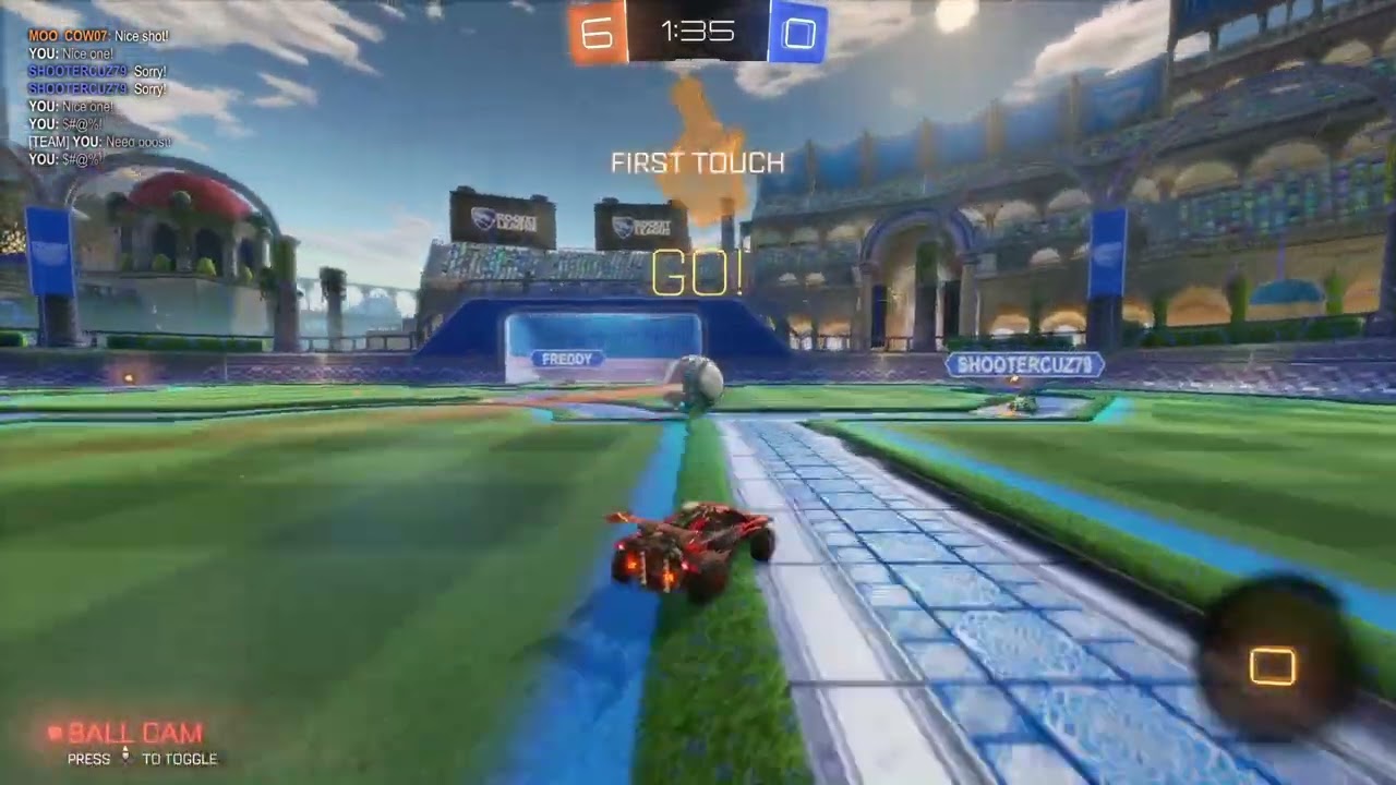 Rocket League Gold 3 Gameplay (No commentary)