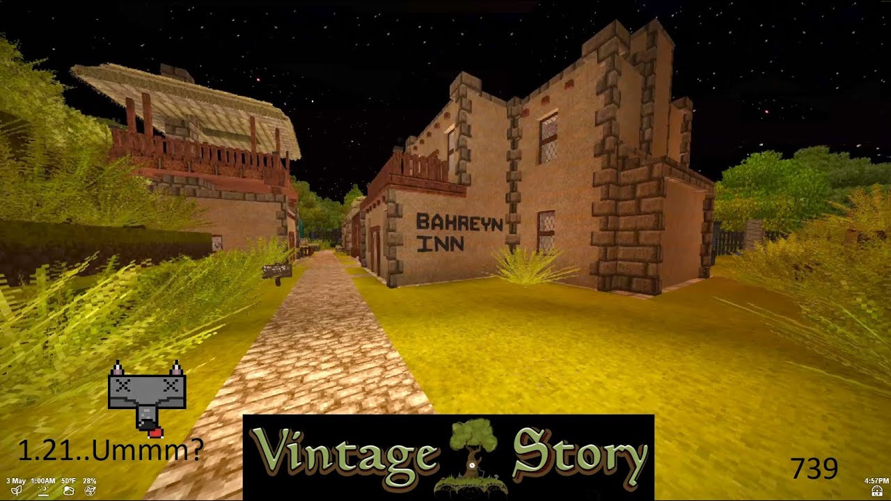 Vintage Story Ep 739 Tour of Bahreyn Desert Village + Upgrade to 1.21