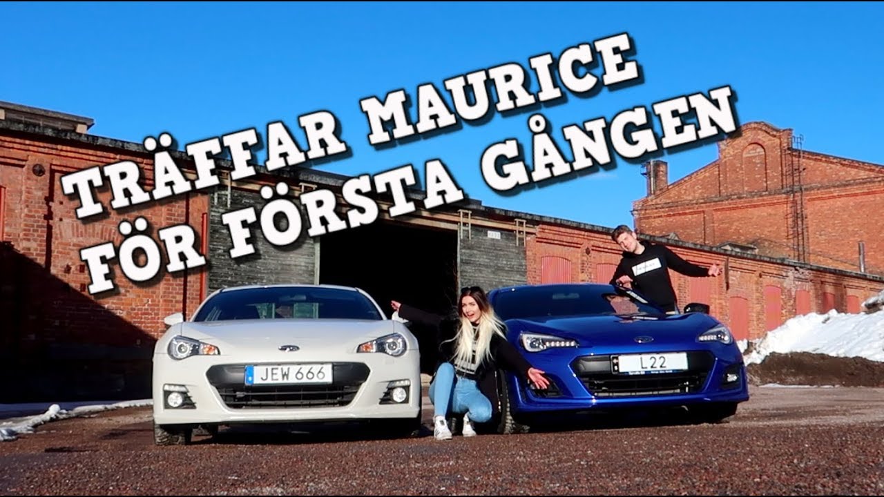 TRÄFFAR EN YOUTUBER  │Vi kör BRZ & bor i samma STAD