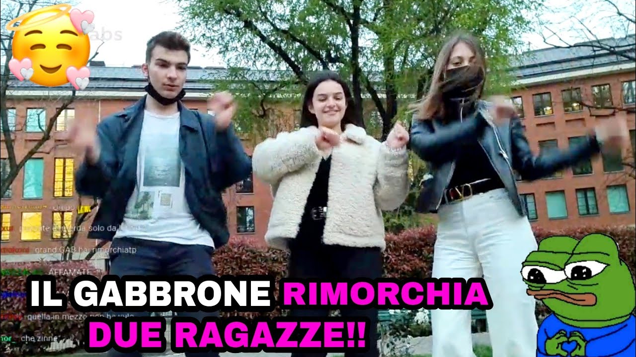 IL GABBRONE RIMORCHIA DELLE RAGAZZE!!