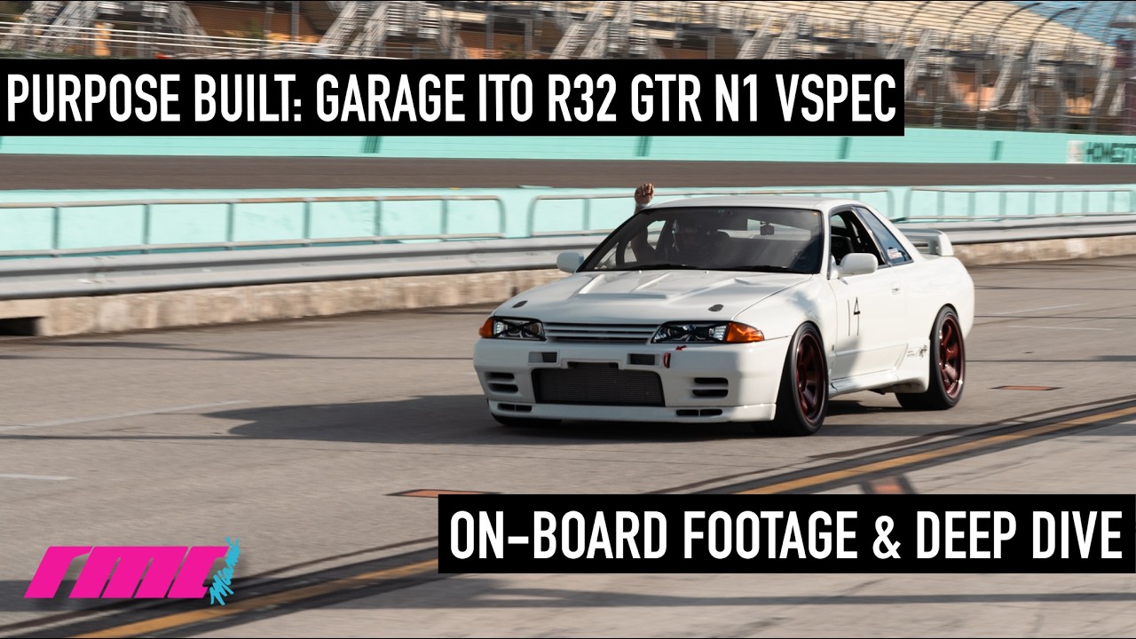 PURPOSE BUILT Garage Itoh R32 GTR N1 Vspec; True Street + Track Experience