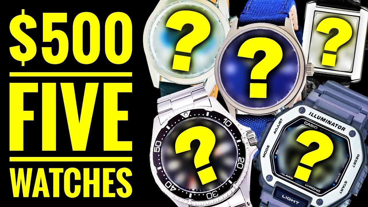 EPIC 5 Watch Collection for $500