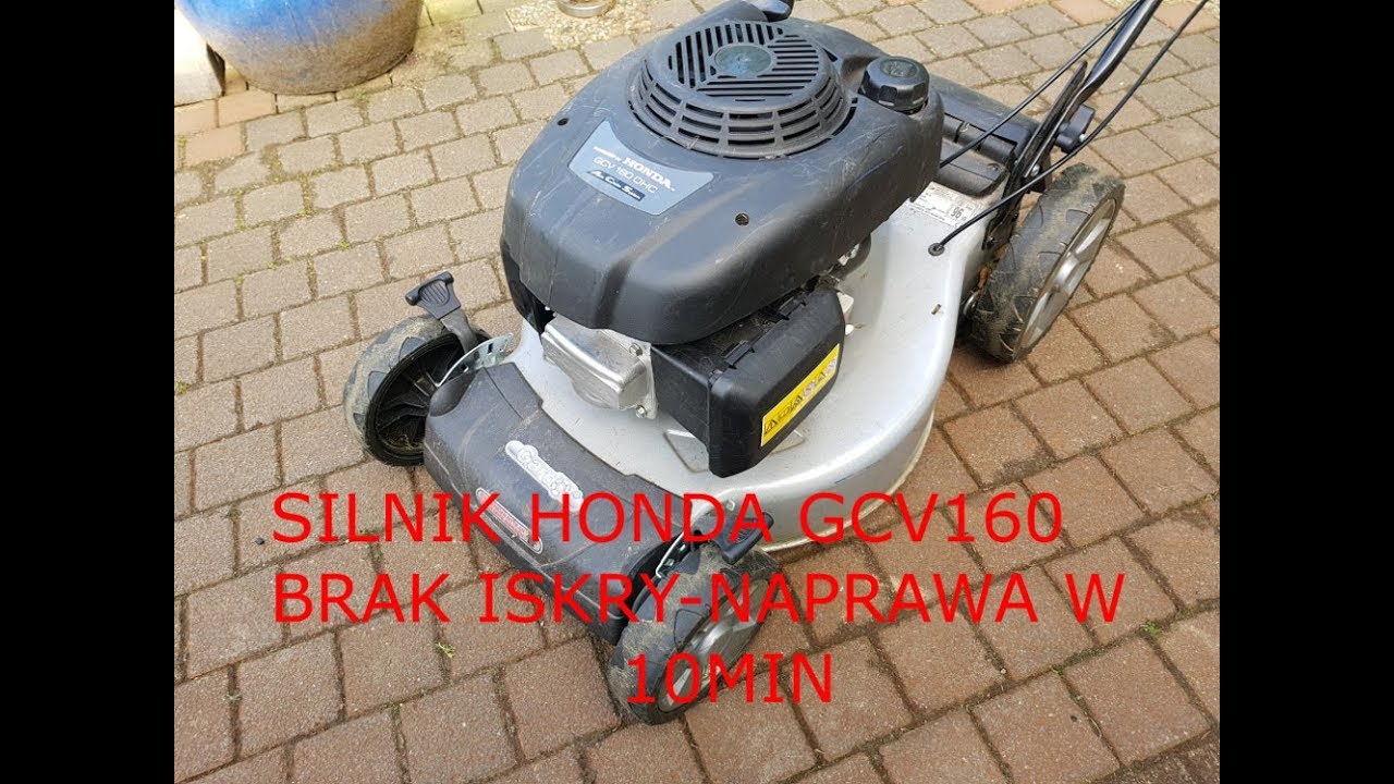 Honda GCV 160 Brak iskry-Naprawa w 10 min