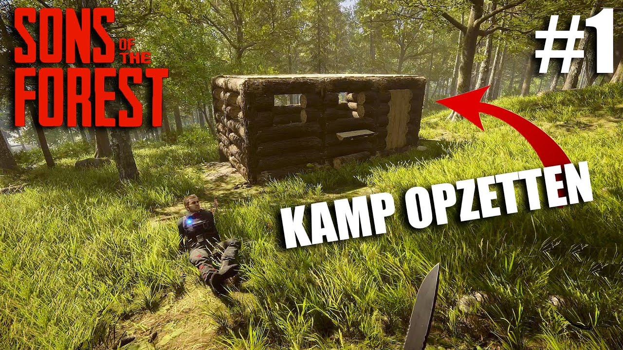 HET LOOPT NU AL VERKEERD! (Sons Of The Forest #1 Co-op Survival)