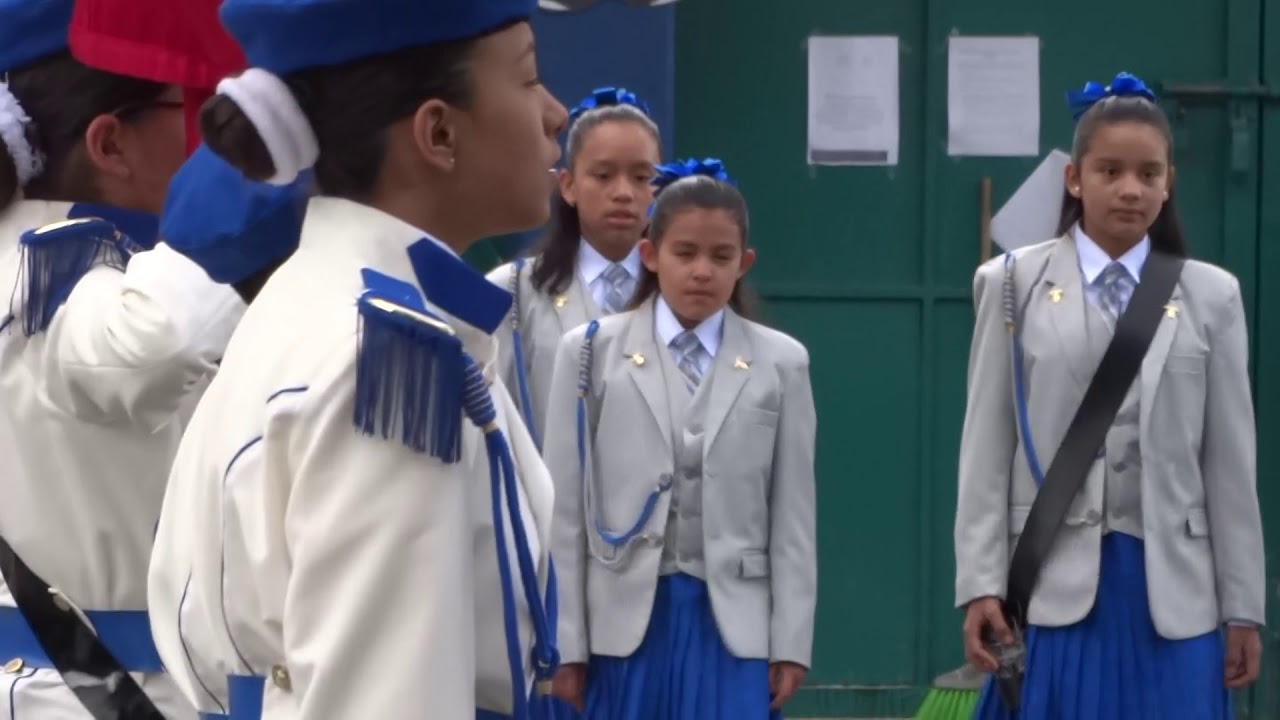 Cambio de Escolta 2018. Escuela Primaria Aniceto Castellanos Urrutia