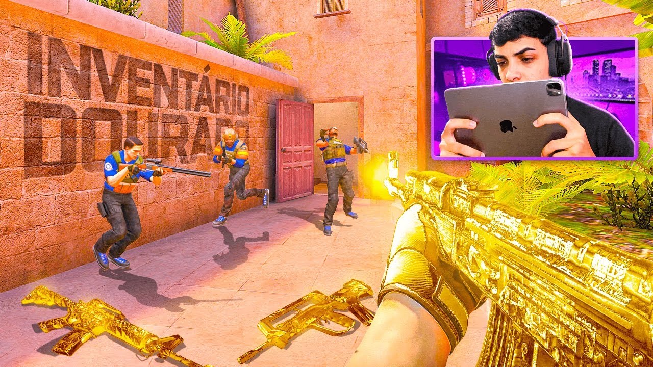 JOGUEI com o MELHOR INVENTÁRIO DOURADO de 3.000 GOLDS no STANDOFF 2