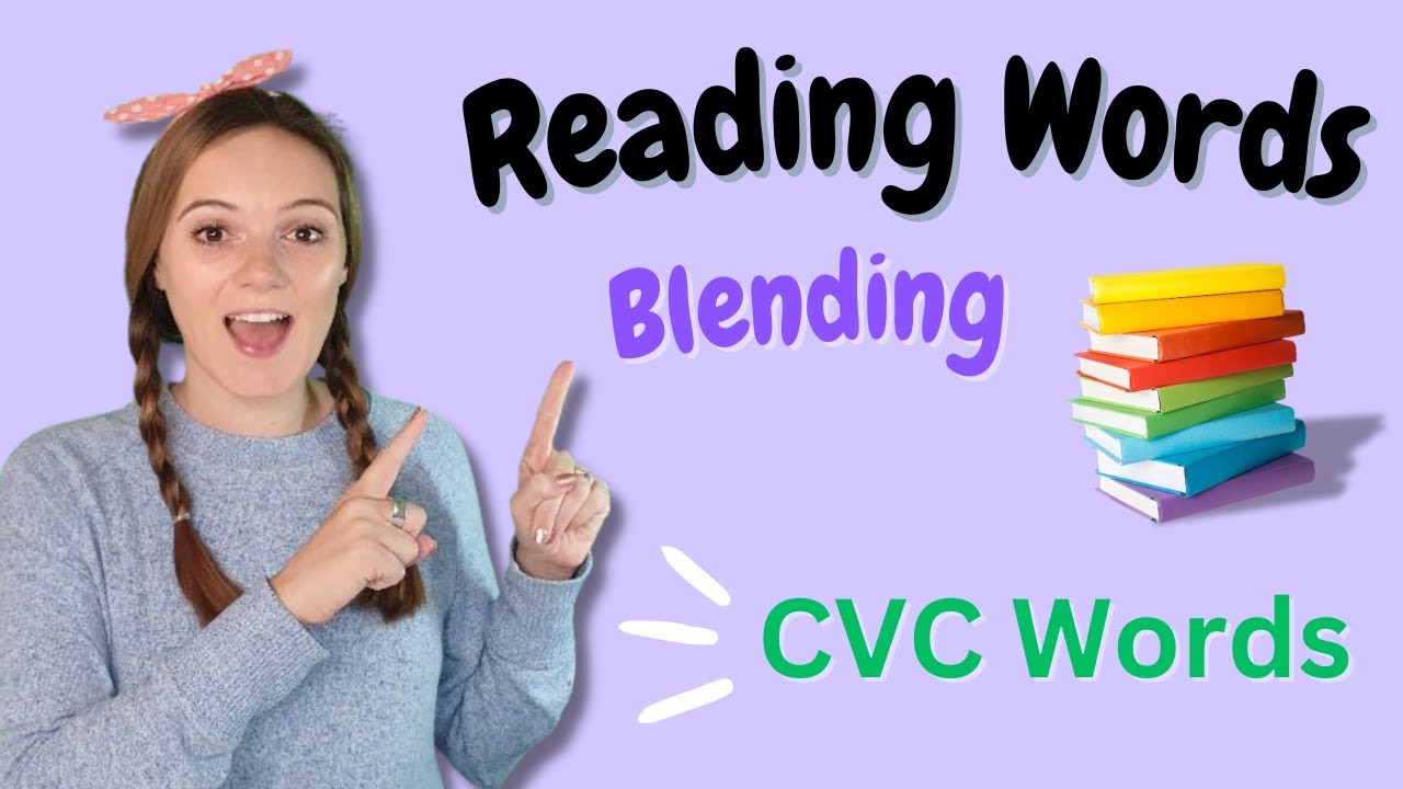 Learn to Blend CVC Words with Phonics | Alphabet Sounds for Kids | British Teacher