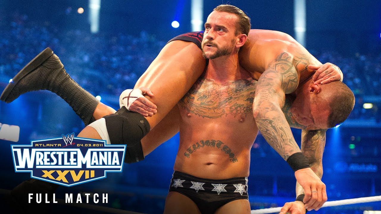 ПОЛНЫЙ МАТЧ — CM Punk против Рэнди Ортона: WrestleMania XXVII