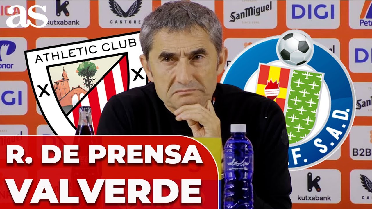 ERNESTO VALVERDE, RUEDA DE PRENSA completa tras el ATHLETIC 0 - GETAFE 1 | LALIGA