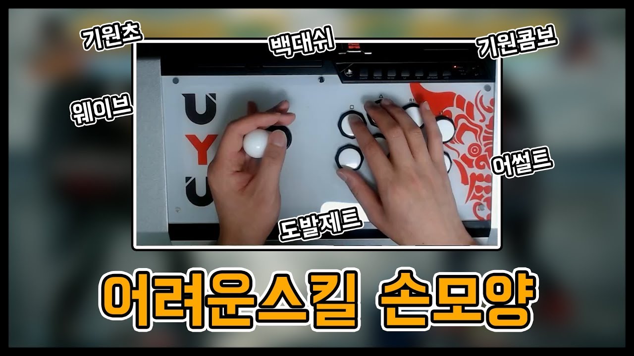 로하이의 레버 손동작 보고가세요 ! LowHigh's hand motion with Qanba Obsidian