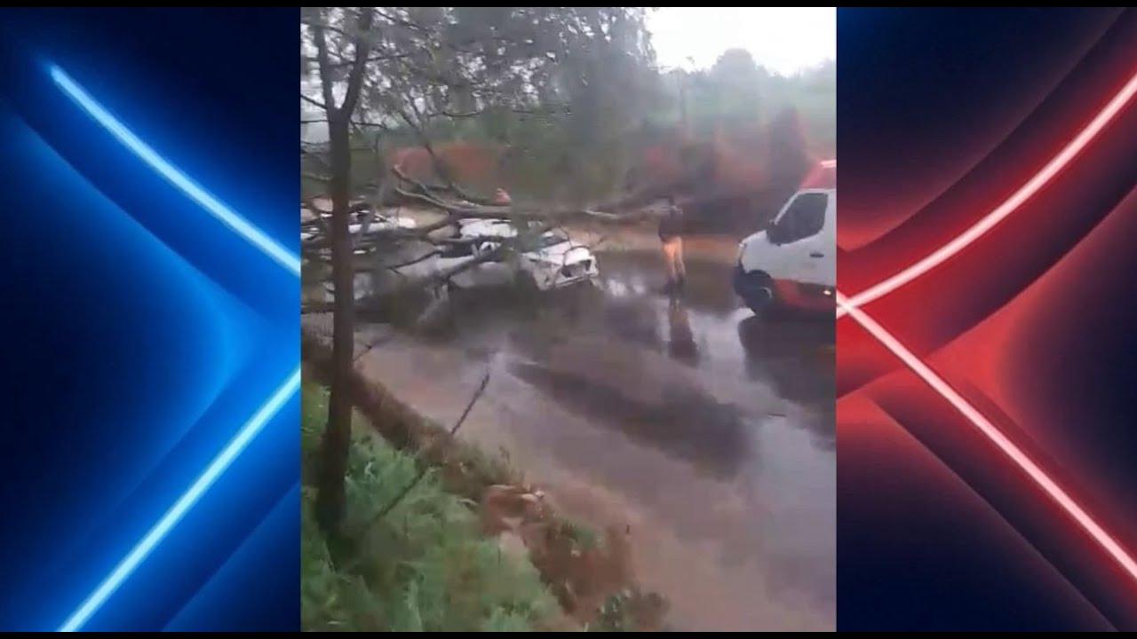 Vendaval provoca estragos em Patroc&iacute;nio